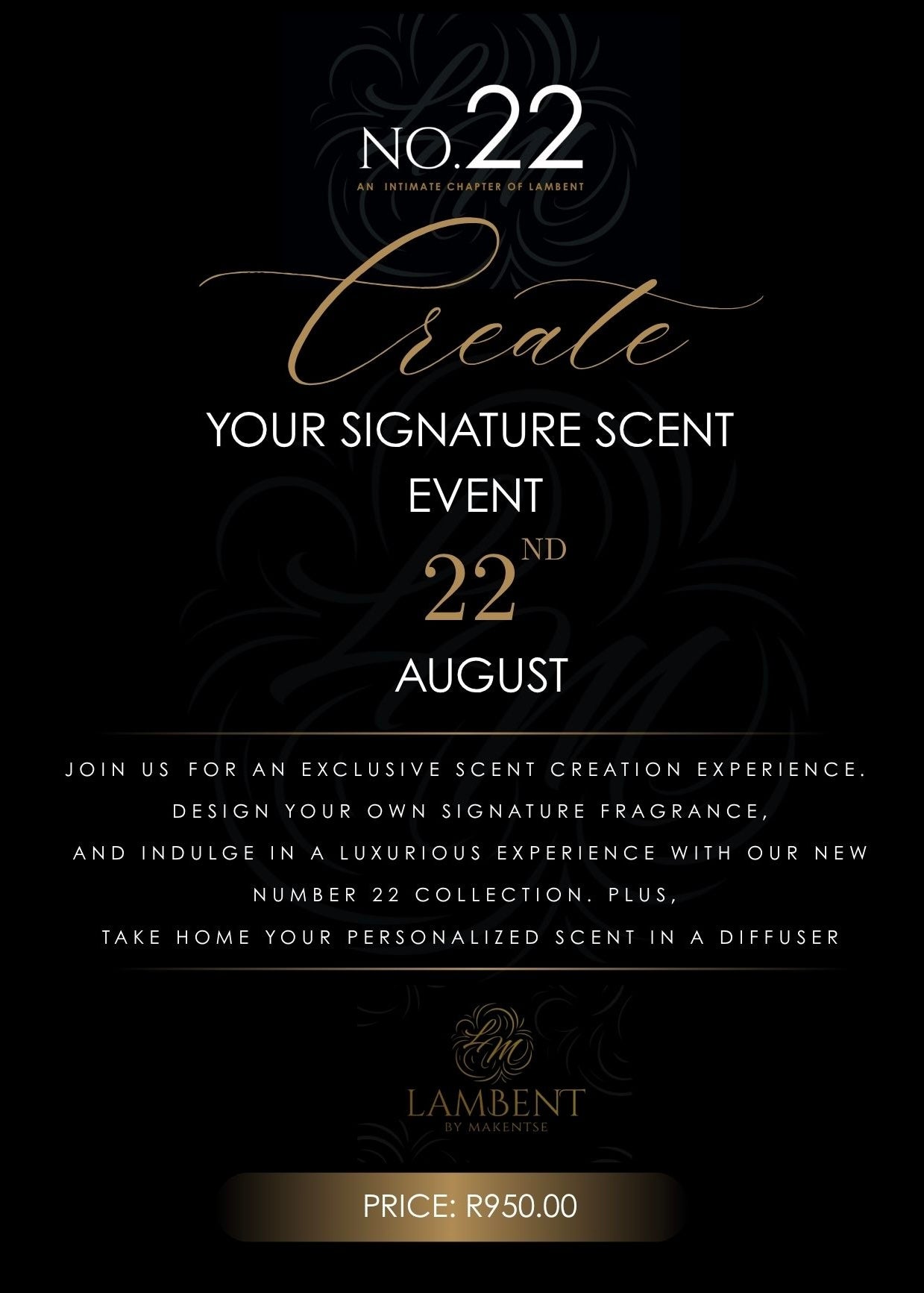 Create your own scent Event